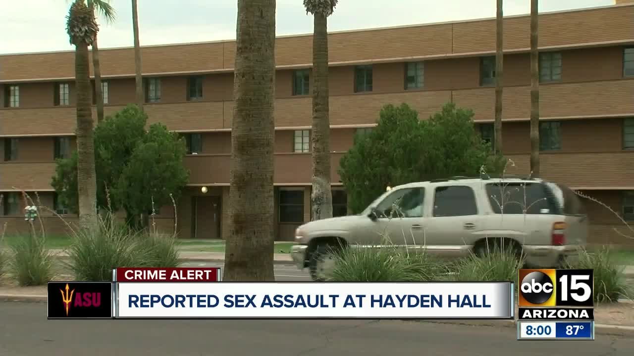 Sexual assault reported at Arizona State's Tempe campus