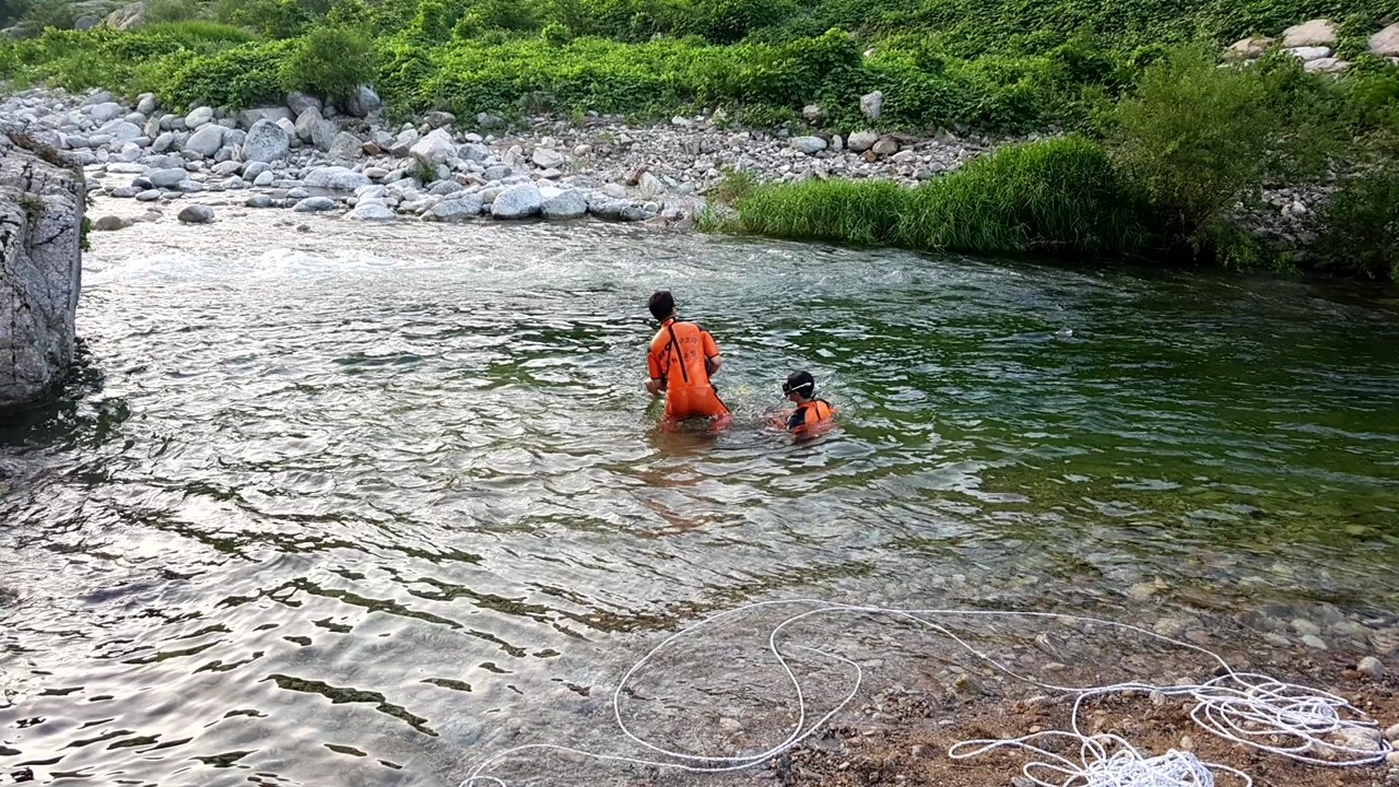 양양서 계곡 물에 빠진 50대 중태 / YTN