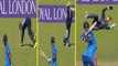 India VS England 2nd ODI: Hardik Pandya out for 21 by Liam Plunkett | वनइंडिया हिंदी