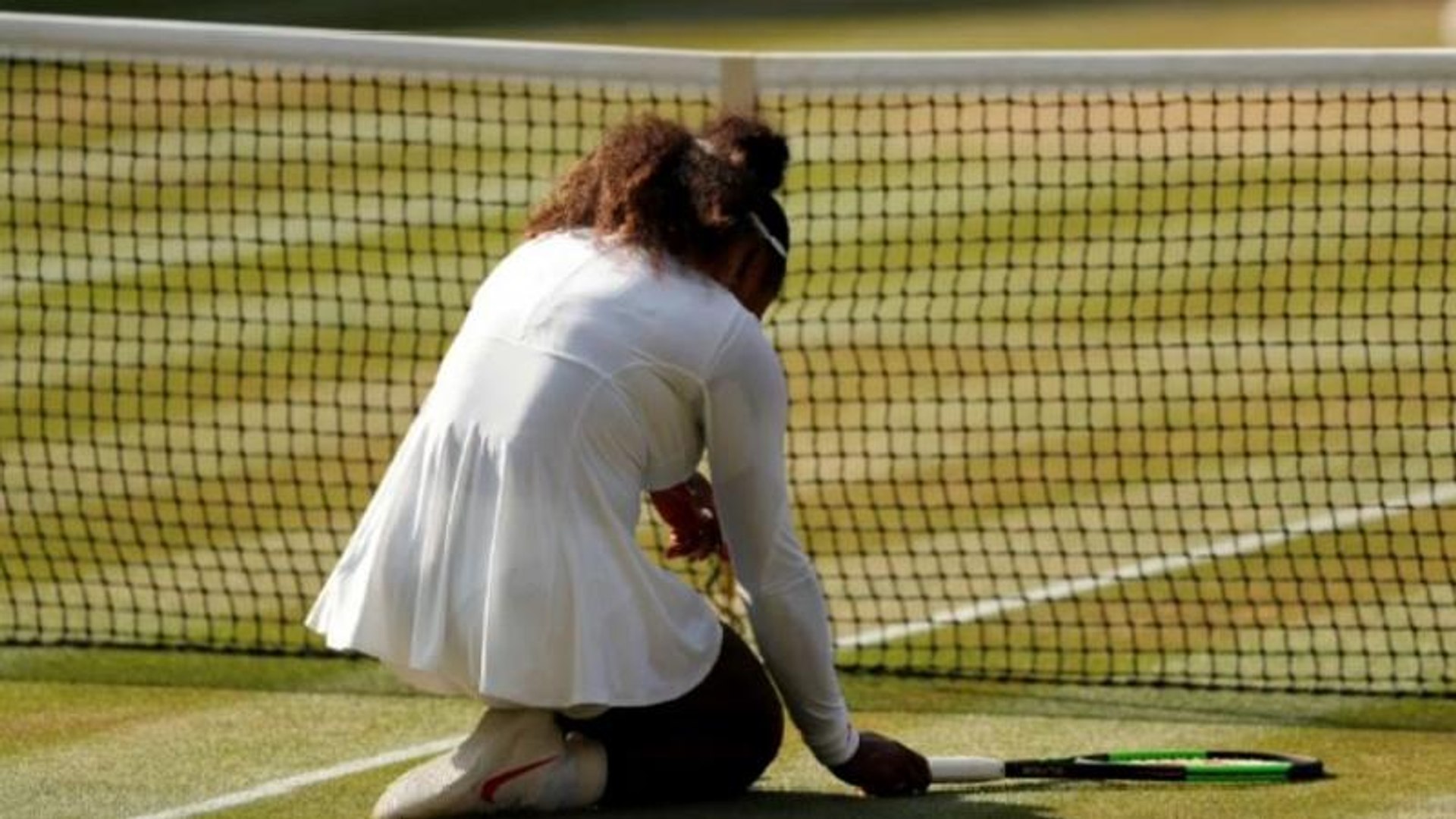 ⁣Wimbledon: male Serena Williams, Djokovic in finale