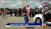 Eight-Year-Old Battling Terminal Brain Cancer Surprised with Car for Her Birthday