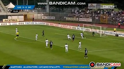 Amazing Goal Marinez L. (0-1) FC Lugano vs Inter Milano