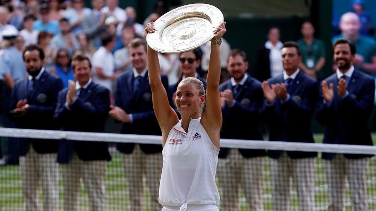 Tennis: Angelique Kerber gewinnt Wimbledon-Finale