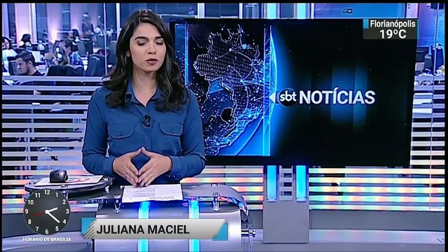 Boletim SBT Notícias com Juliana Maciel (E problemas técnicos) (14/07/18)