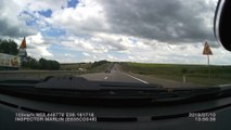 Car Flips Multiple Times on Russian Highway