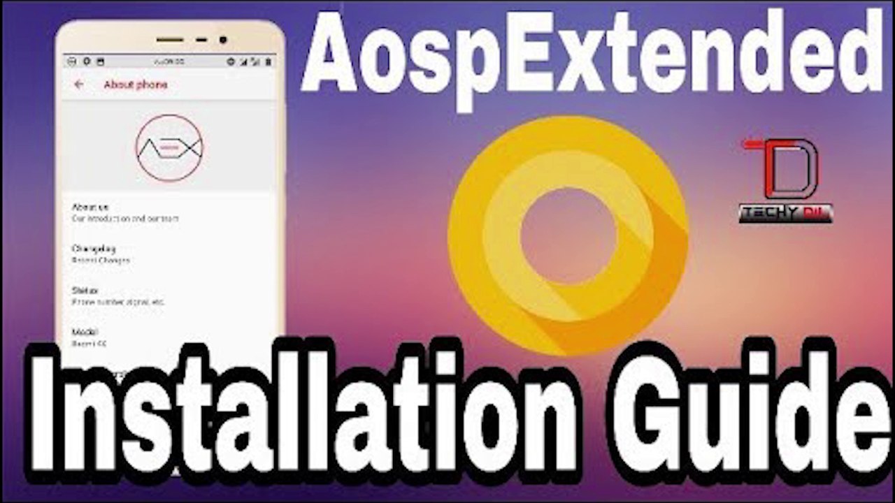 Best 8.1 Oreo Rom 2018  - AospExtended AEX OS on Redmi 4/4x