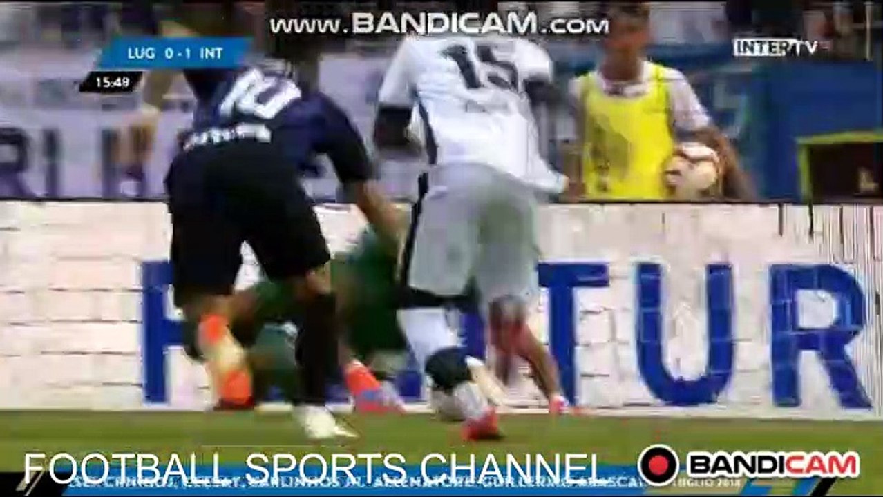 Lugano vs Inter 0-3 All Goals Highlights 14/07/2018