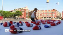 14-juillet à Nice : hommage aux victimes de l'attentat de la promenade des Anglais