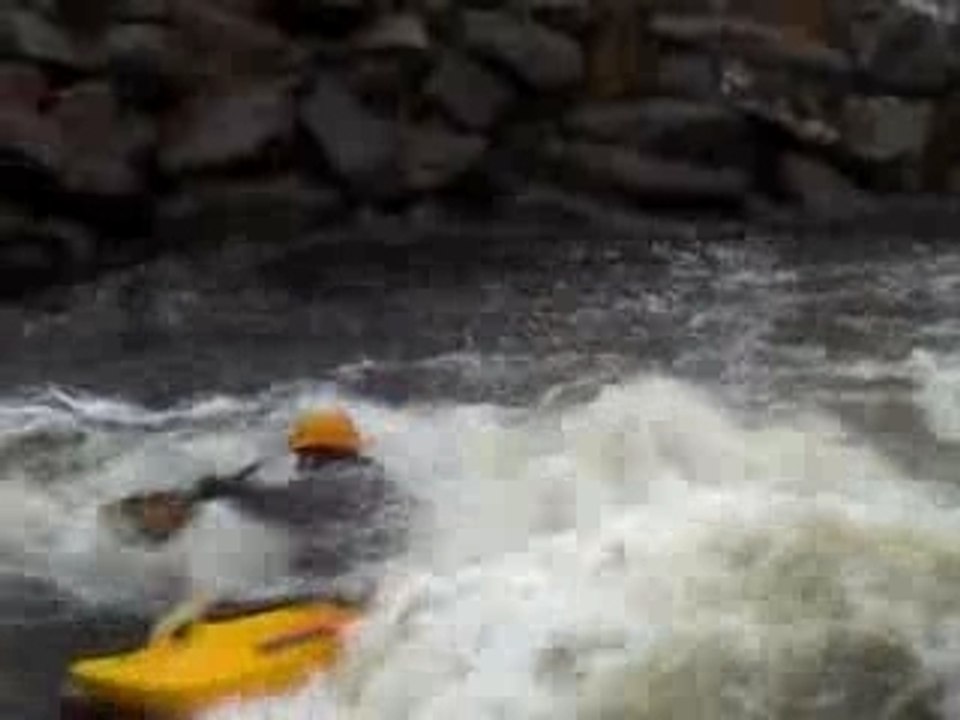 Kayak à Tournon st Martin novembre 2007