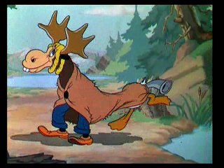 Mickey Mouse, Donald Duck, Goofy - Moose Hunters  (1937)