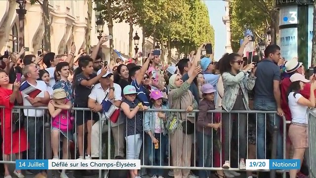 14-juillet : le défilé sur les Champs-Élysées sous le signe de la fraternité