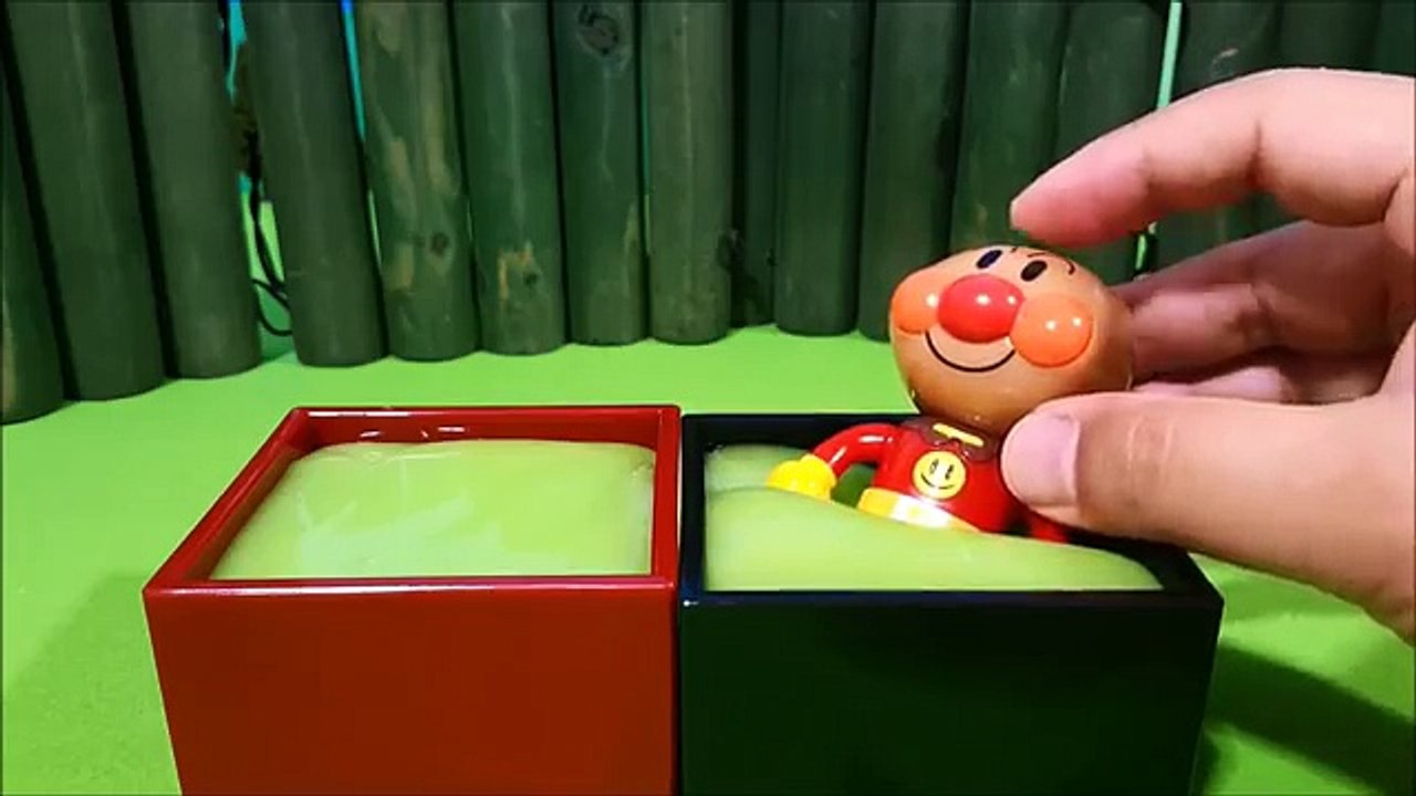アンパンマン アニメ❤おもちゃ スライムのお風呂にバイキンマンご機嫌♪ animekids アニメきっず animation Anpanman Toy