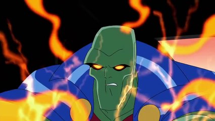 Martian Manhunter Saves The Flash