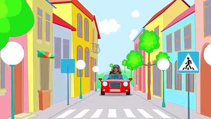 КУКУТИКИ - Еду на машине - Песенка мультик для дет�