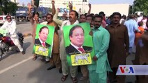 مقامات پاکستان نواز شریف، صدراعظم برکنار شده پاکستان را به اتهام فساد زندانی کردند. در عین حال، یک جمعیت بزرگی از هوادارنش در لاهور دست به اعتراض زده و خواستار