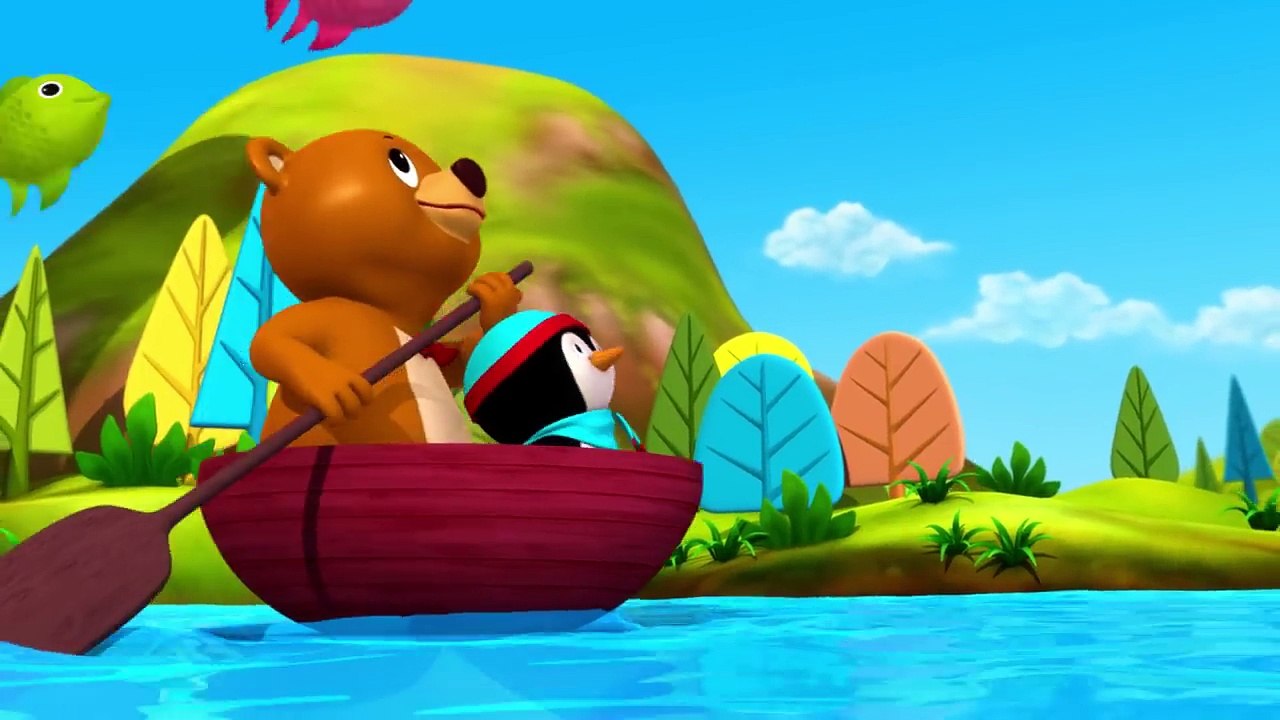 The Bear Went Over The Mountain | Nursery Rhymes | By LittleBabyBum!