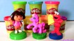 Play Doh My Little Pony Pinkie Pie MLP Dora the Explorer Stamper Sesame Street Elmo playdoh review
