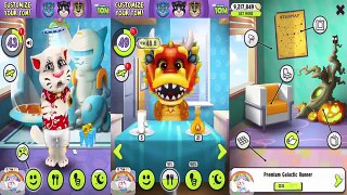 My Talking Tom Android Gameplay - Maneki Neko Fur vs Dragon Fur vs Ginger Fur