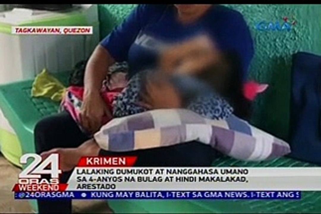 Lalaking dumukot at nanggahasa umano sa 4-anyos na bulag at hindi makalakad, arestado sa Quezon