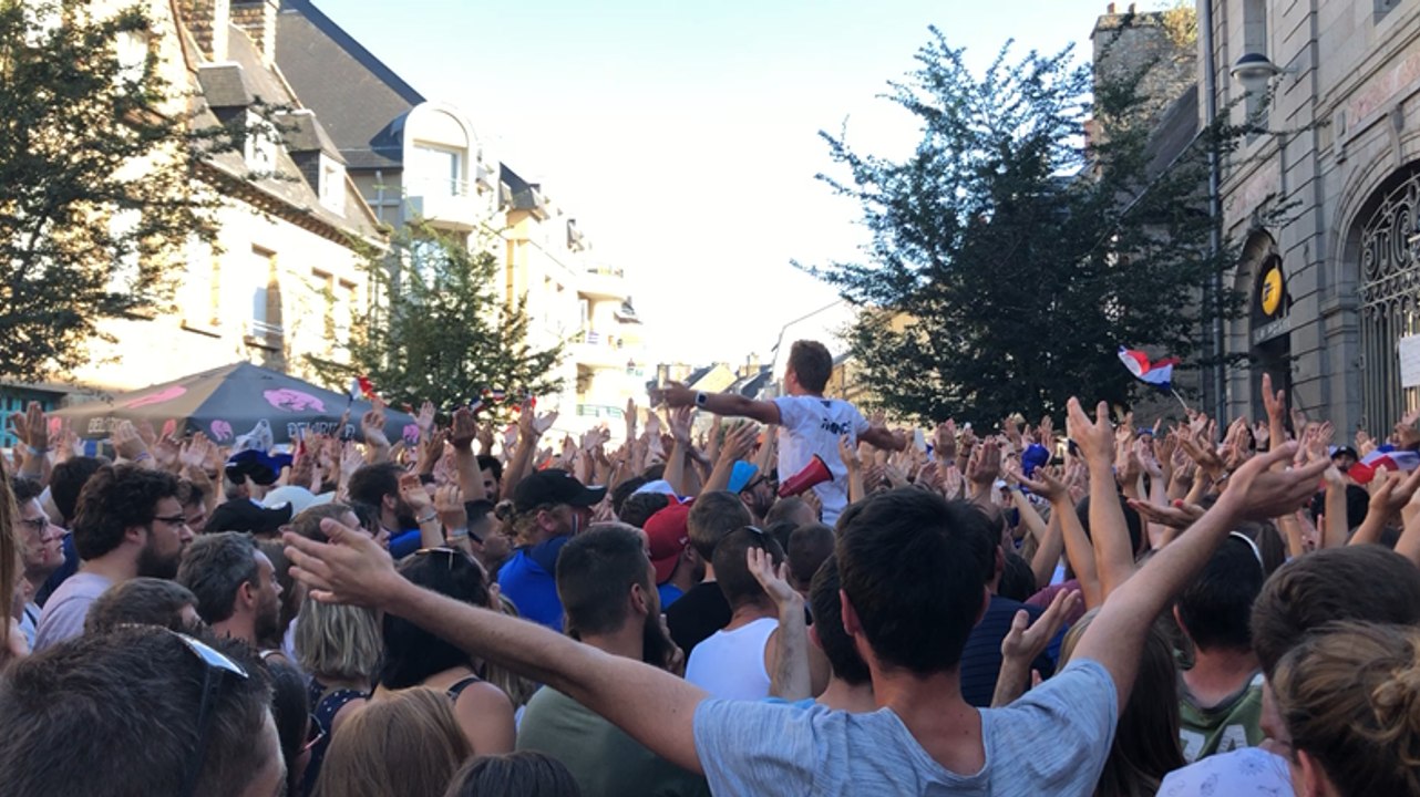 À Avranches, on célèbre la victoire