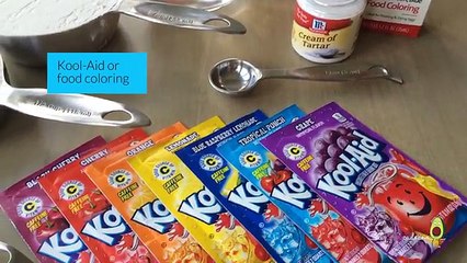 Best DIY Play Dough Recipe! How to Make Play Doh w/ Kool-Aid! Homemade Easy & Fun Playdoh for Kids!
