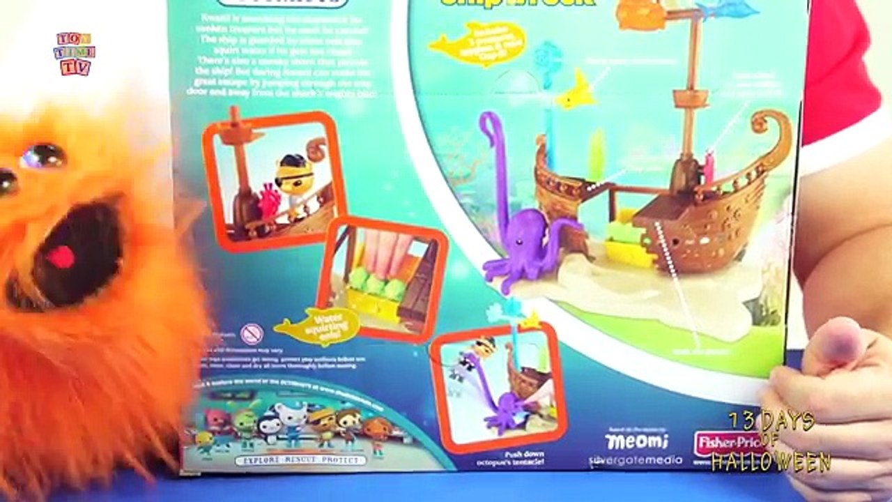The Octonauts Kwaziis ShipWreck Toy Playset Review [Fisher Price]