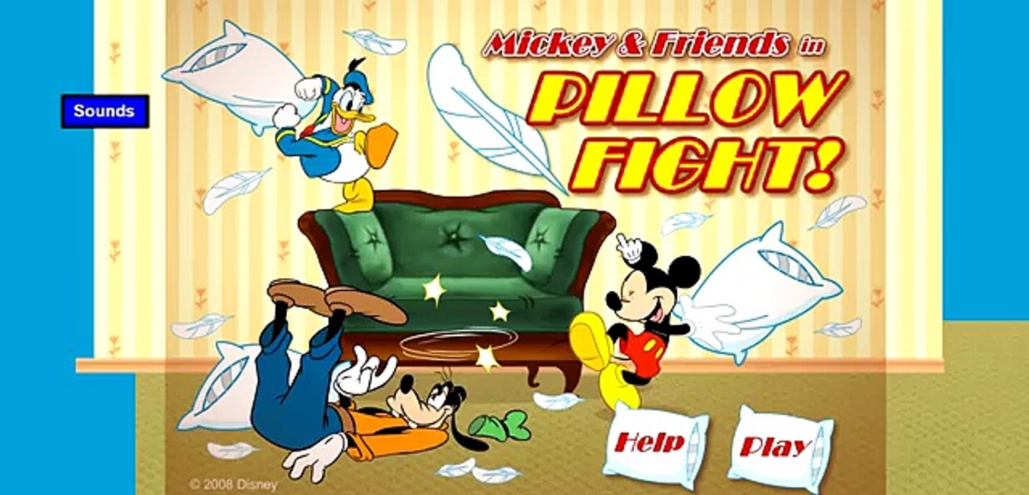 Mickey and Friends Pillow Fight | Mickey Mouse Clubhouse game