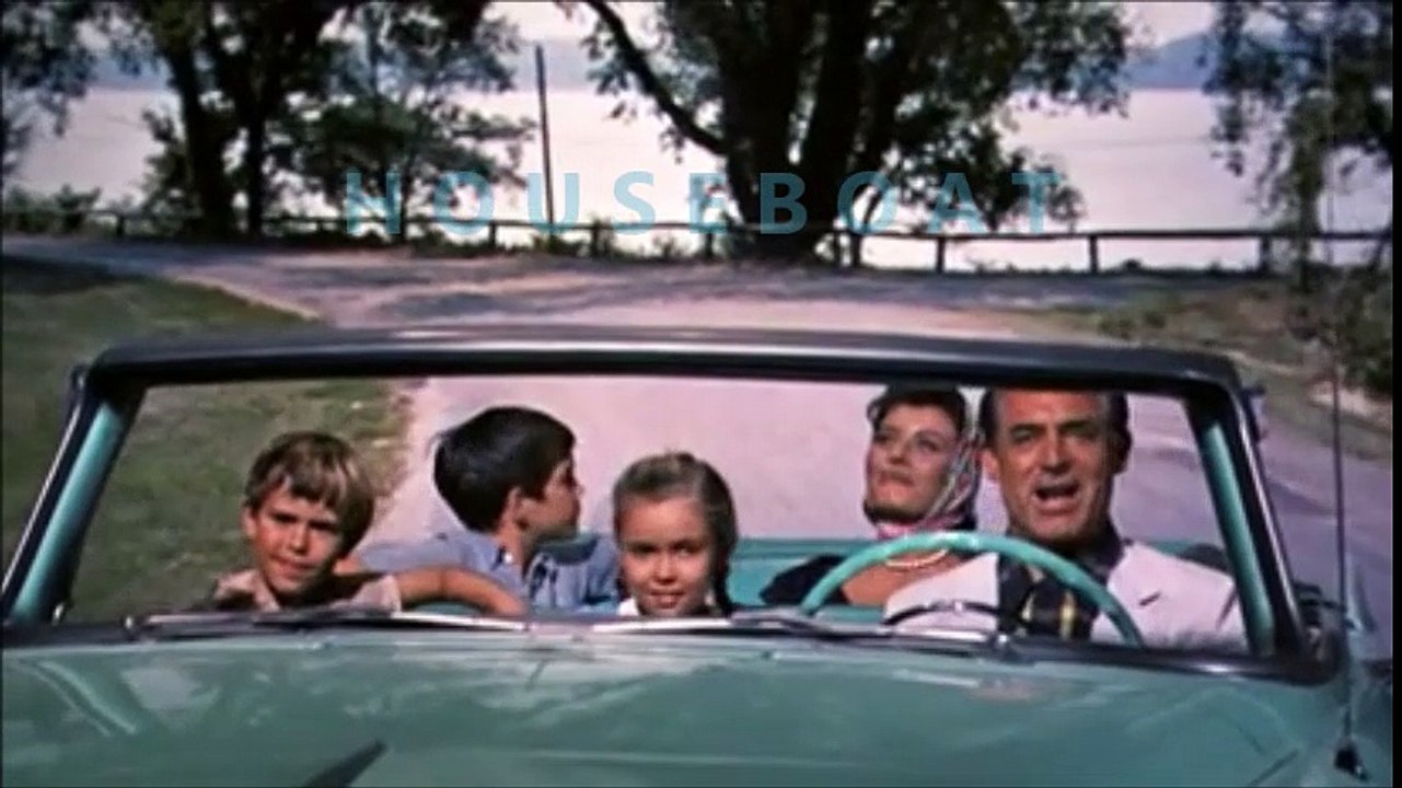Houseboat  -  trailer  -  1958  -  sophia loren  -  cary grant