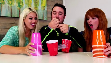Cups Challenge!!! + Hair & Beauty Tips & Hacks