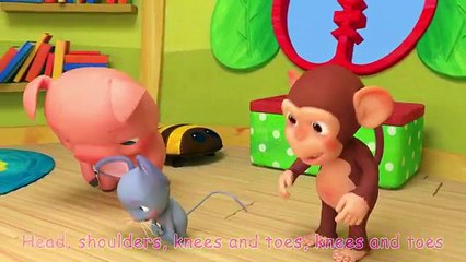 Head Shoulders Knees and Toes | + More Nursery Rhymes & Kids Songs - ABCkidTV