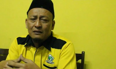 E-S Ditangkap KPK, Ketua DPD Golkar Gresik Menangis