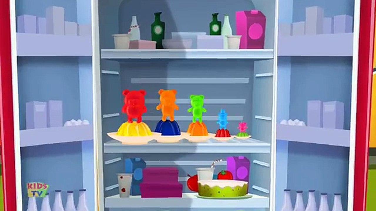 Five Little Bears | Kindergarten Songs And Videos For Babies by Kids Tv