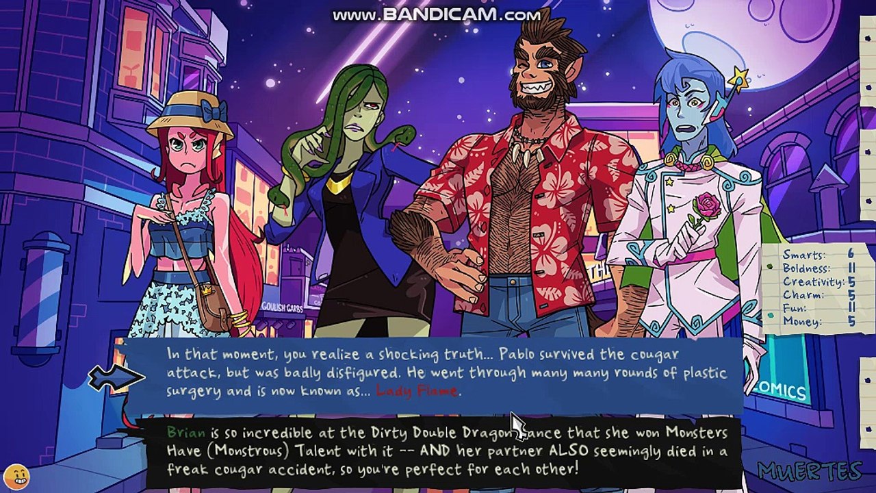 Monster Prom Game 1 Part 4: You Can Dance if You Want to