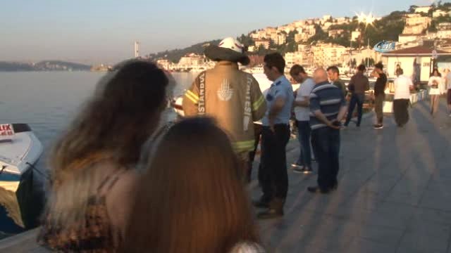 Bebek Sahili'nde Denize Giren Bir Kişi Akıntıya Kapıldı