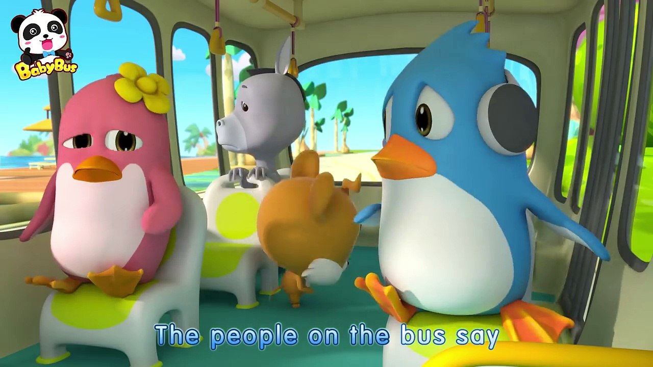 Monster Truck Rescue Bus | 3D Animation For Bab...