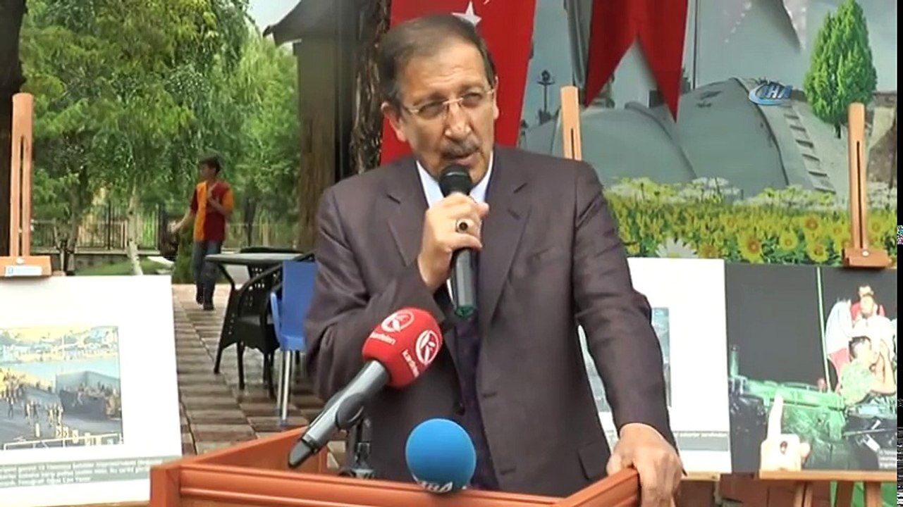 İhlas Haber Ajansı 15 Temmuz Fotoğraf Sergisi Palandöken’de Açıldı