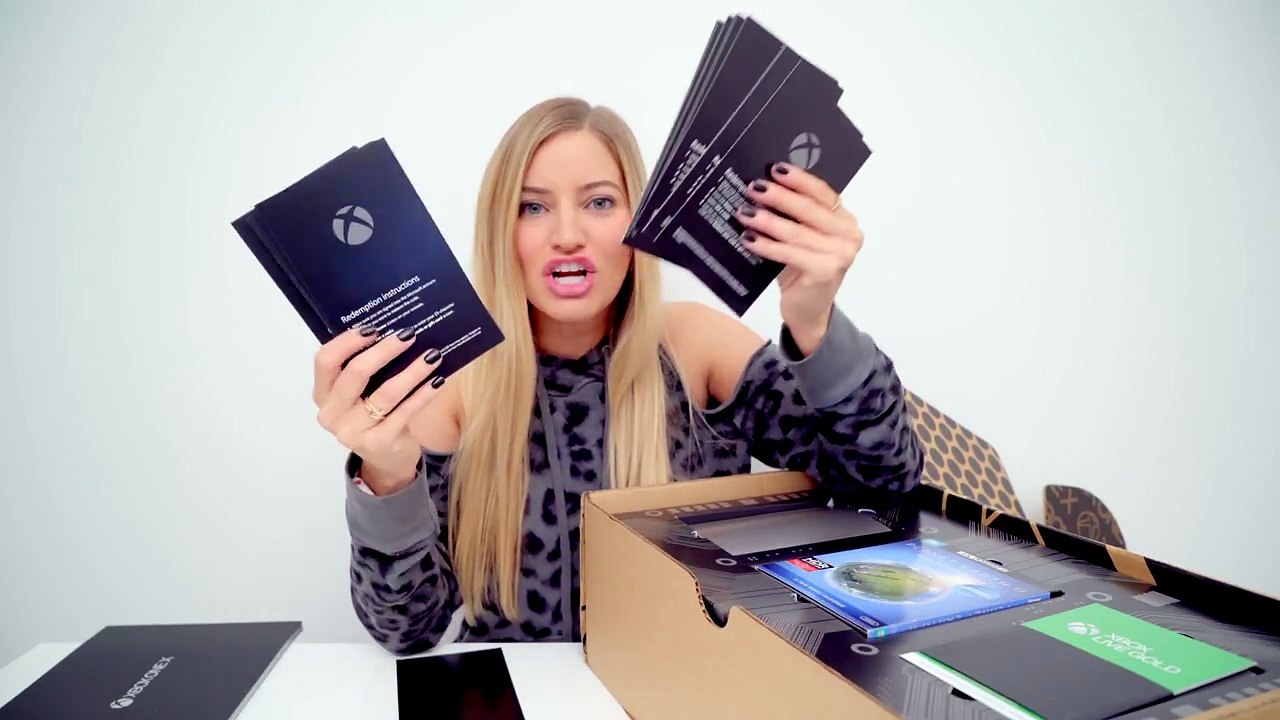 XBOX One X Official Unboxing! iJustine