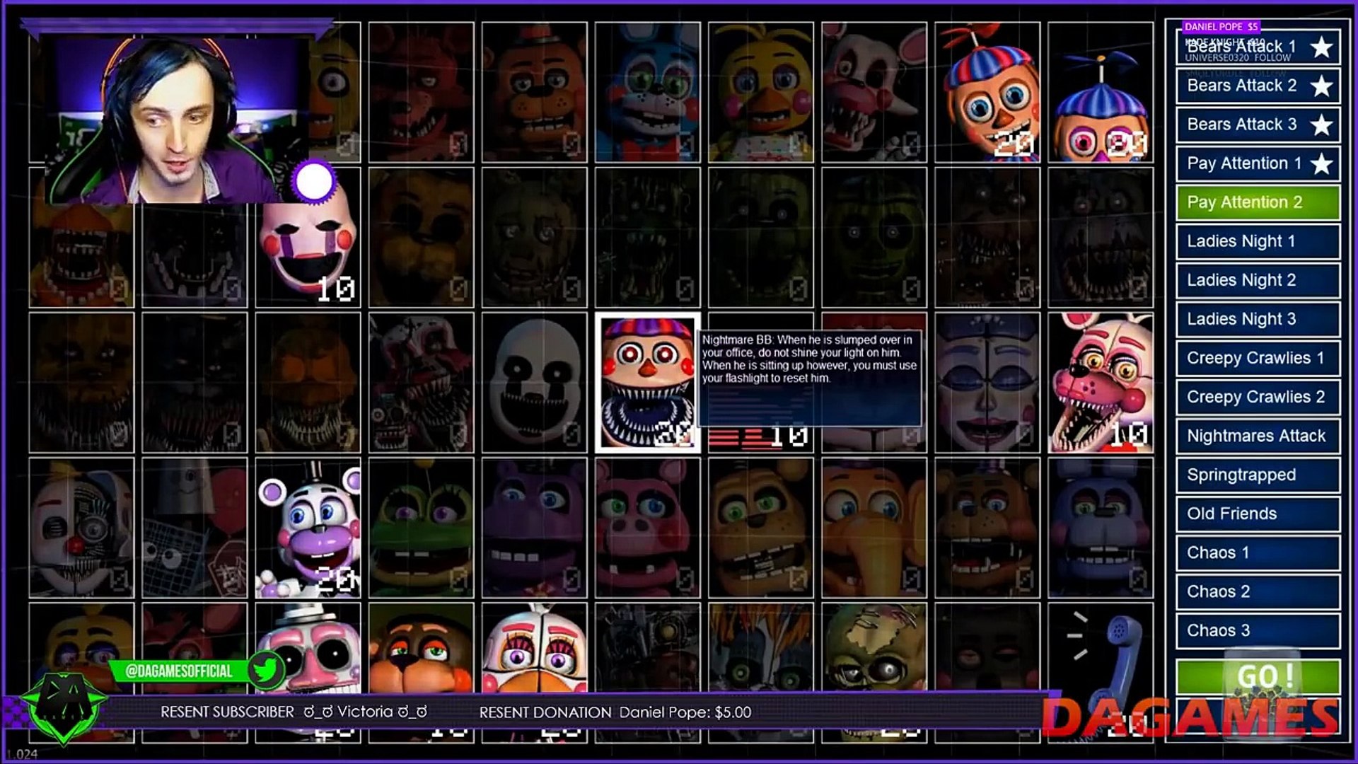 NIGHTMARE JUMPSCARE!!!! Ultimate Custom Night 