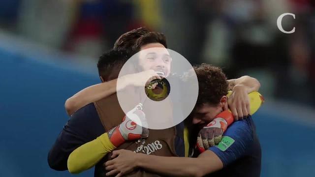 PHOTO. Coupe du monde 2018 : Rachel Legrain-Trapani, la chérie de Benjamin Pavard, stressée avant la finale des Bleus