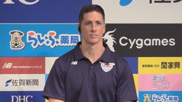 Fernando Torres es presentado en Tokio por el Sagan Tosu de la liga nipona