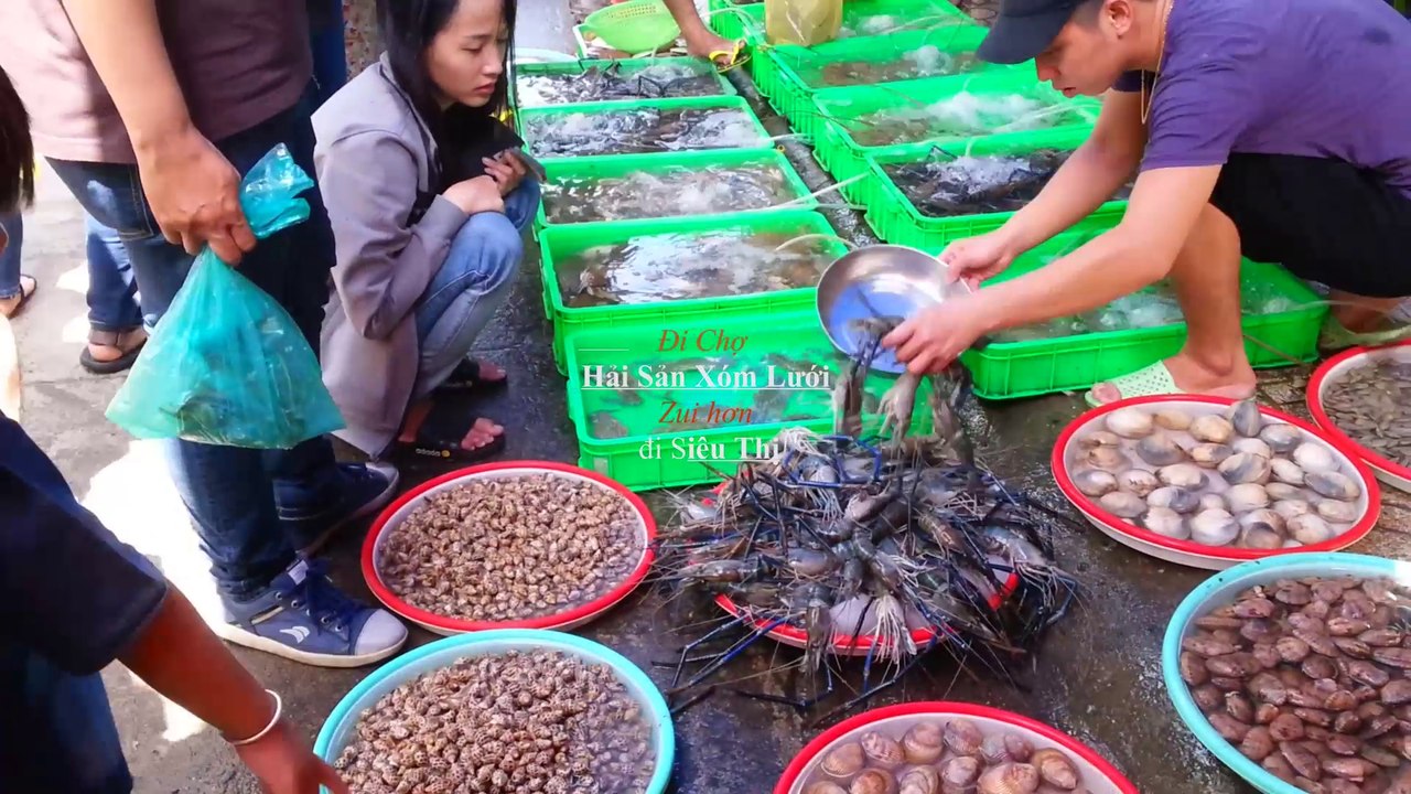 Seafood Market In Vung Tau Viet Nam 2018