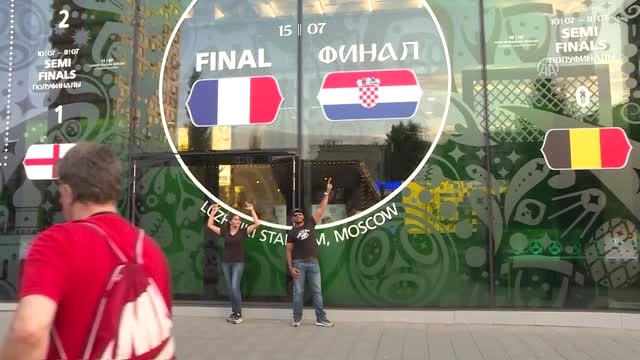 Moskova'da Beklenti Hırvatistan Şampiyonluğu - Moskova