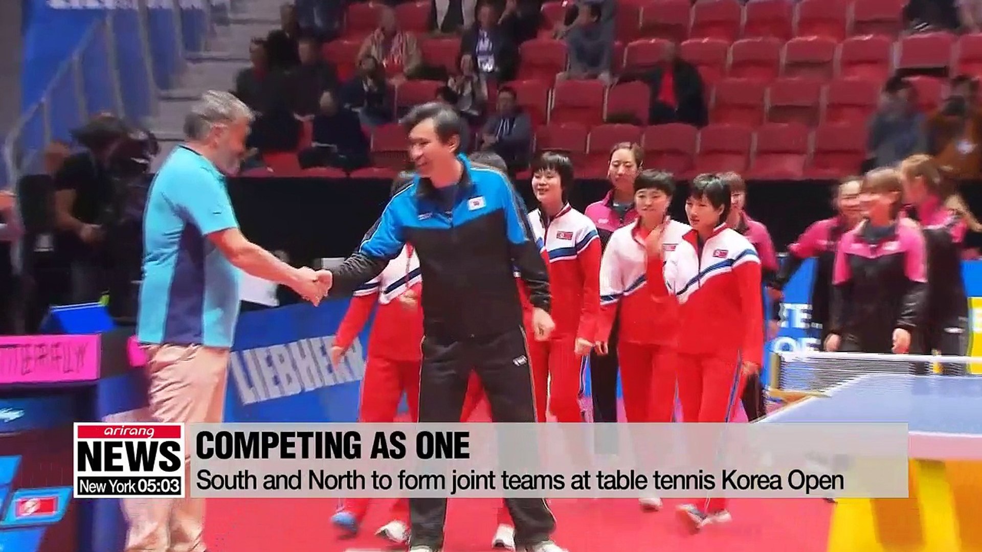 North Korean Table Tennis Players Arrive In S Korea To Form Joint
