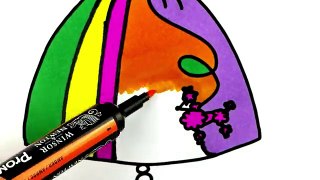 Coloring Beautiful Design Dresses | Drawing Pages To Color For Kids