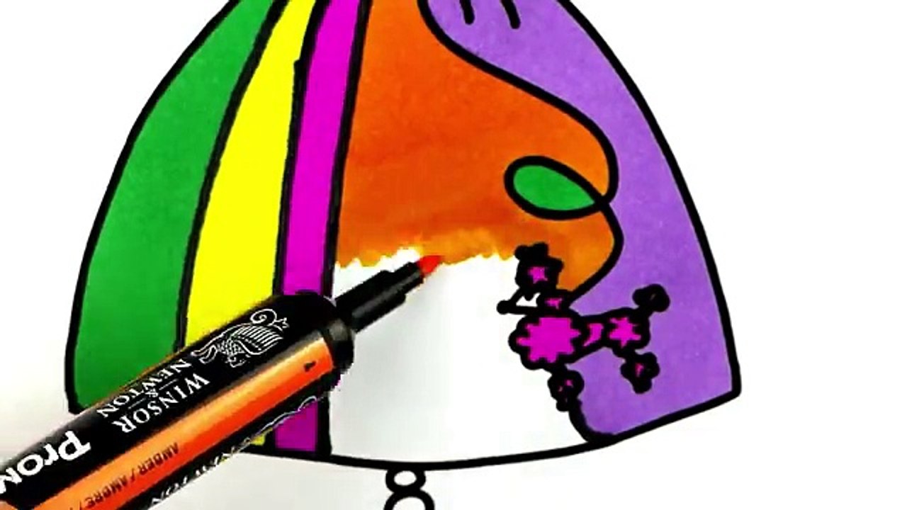 Coloring Beautiful Design Dresses | Drawing Pages To Color For Kids