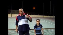 تعليم المبتدئين فن الرالي في التنس الاضي Rally for tennis