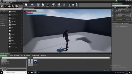 Unreal Engine 4 : Paragon Phase Animations Walk,Jump,Ability Flash