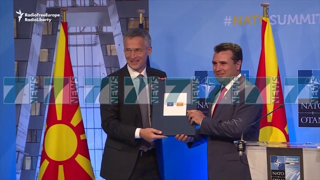 FESTIME NE MAQEDONI PER FTESEN NE NATO - News, Lajme - Kanali 7