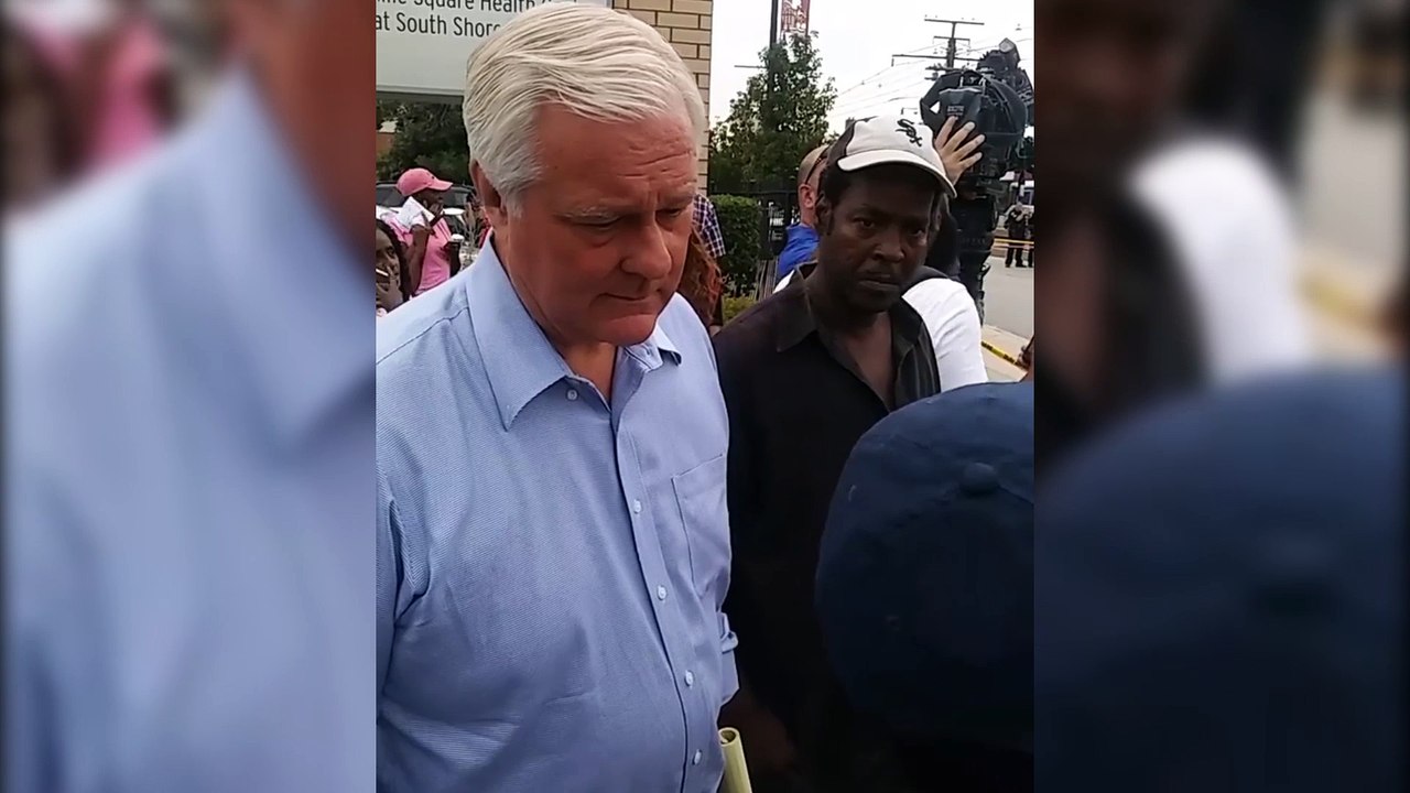 Protesters Confront Police After Officers Shoot Man Dead In Chicago