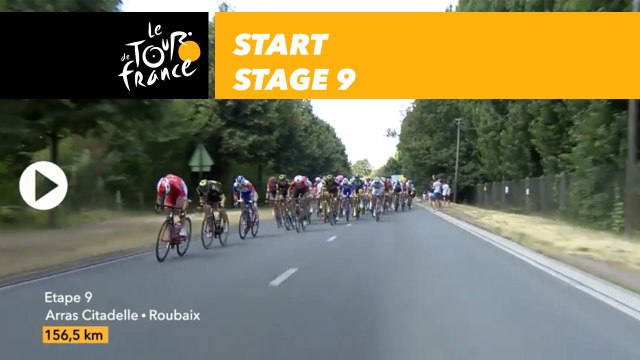 Départ réel / Start - Étape 9 / Stage 9 - Tour de France 2018